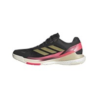Tênis Adidas Crazyquick Boost Padel Black Gold Rose