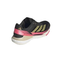 Tênis Adidas Crazyquick Boost Padel Black Gold Rose