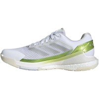 Zapatillas Adidas Crazyquick Padel Blanco Lucid Limon Mujer
