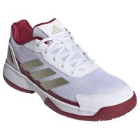 Zapatillas Adidas Crazyquick Padel Blanco Rojo Junior