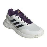 Zapatillas Adidas GameCourt 2 Blanco Purpura Aurora