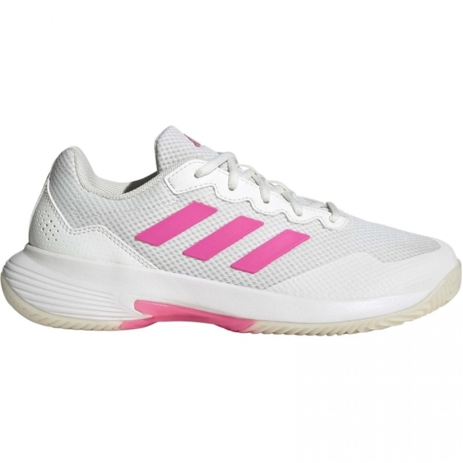 Zapatillas Adidas GameCourt 2 Blanco Rosa Mujer