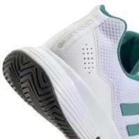Zapatillas Adidas GameCourt 2 Blanco Verde Negro