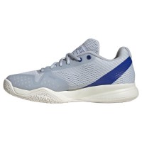 Zapatillas Adidas Pickleball Courtflash Azul Plata Mujer