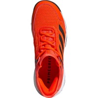 Zapatillas Adidas Ubersonic 4K Rojo Solar Negro Blanco Junior