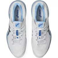 Zapatillas Asics Court FF 3 Novak Clay Blanco Azul Tuna