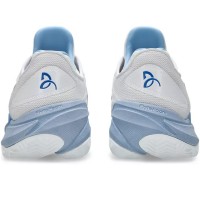 Zapatillas Asics Court FF 3 Novak Clay Blanco Azul Tuna