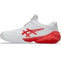 Zapatillas Asics Court FF 3 Novak Clay Blanco Rojo