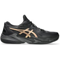 Zapatillas Asics Court FF 3 Novak Clay Night Energy Negro Oro