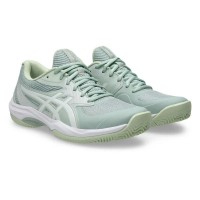 Zapatillas Asics Game FF Clay Verde Liquen Blanco Mujer