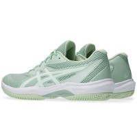 Zapatillas Asics Game FF Clay Verde Liquen Blanco Mujer