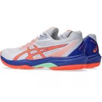 Zapatillas Asics Game FF Padel Blanco Coral