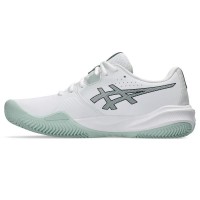 Zapatillas Asics Gel Challenger 15 Clay Blanco Verde Liquen