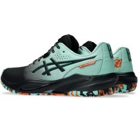 Zapatillas Asics Gel Challenger 15 Padel Negro Verde Claro