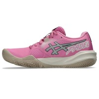 Tênis femininos Asics Gel Challenger 15 Padel Pink Bubblegum Bege