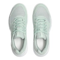 Zapatillas Asics Gel Dedicate 8 Clay Verde Liquen Blanco Mujer