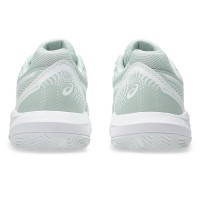 Zapatillas Asics Gel Dedicate 8 Clay Verde Liquen Blanco Mujer