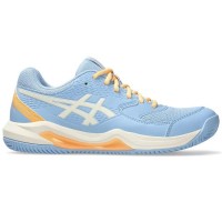 Chaussures Femme Asics Gel Dedicate 8 Padel Blue Stone Cream