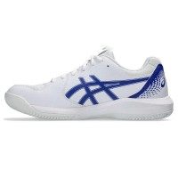 Zapatillas Asics Gel Dedicate 8 Padel Blanco Azul Cobalto