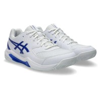 Zapatillas Asics Gel Dedicate 8 Padel Blanco Azul Cobalto