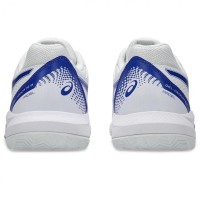 Zapatillas Asics Gel Dedicate 8 Padel Blanco Azul Cobalto
