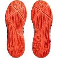 Zapatillas Asics Gel Dedicate 8 Padel Blanco Negro Azul