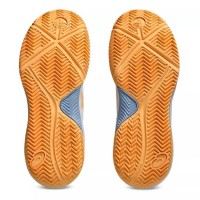 Zapatillas Asics Gel Dedicate 8 Padel GS Blanco Naranja Junior
