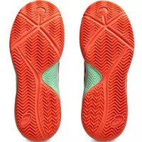 Zapatillas Asics Gel Dedicate 8 Padel GS Negro Coral Junior