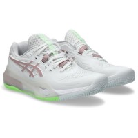 Asics Gel Resolution X Clay White Morganite Pink Baskets pour femmes