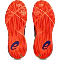 Zapatillas Asics Gel Resolution X Padel Azul Cobalto Coral