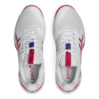 Zapatillas Asics Solution Speed FF 3 Clay Blanco Rosa Brillante Mujer