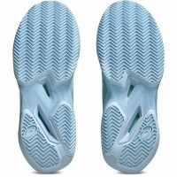Tênis femininos Asics Solution Speed FF 4 Clay Blue Green