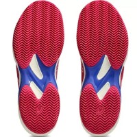 Zapatillas Asics Solution Swift FF 2 Clay Rosa Azul Cobalto Mujer