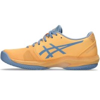 Zapatillas Asics Solution Swift FF 2 Padel Naranja Crema Mujer