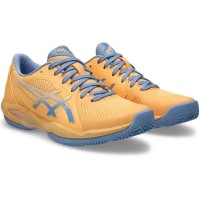 Zapatillas Asics Solution Swift FF 2 Padel Naranja Crema Mujer