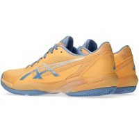 Zapatillas Asics Solution Swift FF 2 Padel Naranja Crema Mujer