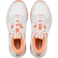 Zapatillas Head Motion Team Padel Blanco Coral Mujer