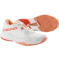 Zapatillas Head Motion Team Padel Blanco Coral Mujer