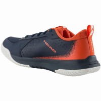Zapatillas Head Sprint Court 4.0 Azul Oscuro Rojo Junior
