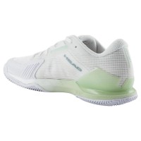 Zapatillas Head Sprint Pro 4.0 Clay Blanco Verde Claro Mujer