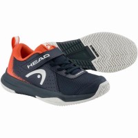 Zapatillas Head Sprint Velcro 4.0 Azul Oscuro Rojo Junior