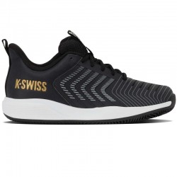 Zapatillas de Padel Kswiss Ultrashot Light Clay Negro Dorado