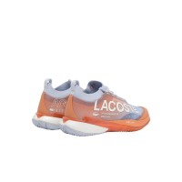 Tênis femininos Lacoste AG-LT25 Lite Clay Blue Orange