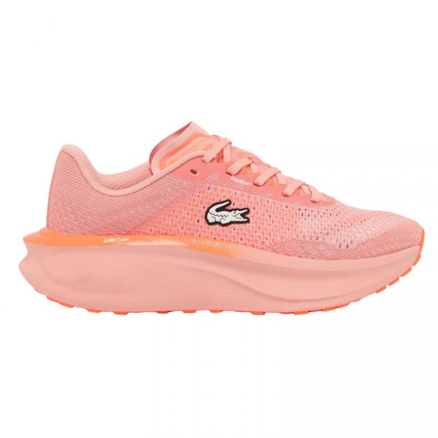 Tênis femininos laranja Lacoste Neo Run