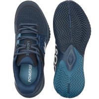Zapatillas Lacoste Power Serve 125 Azul Oscuro