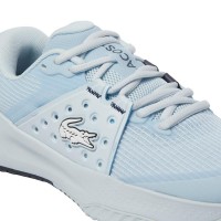 Zapatillas Lacoste Power Serve 125 Azul Claro Mujer
