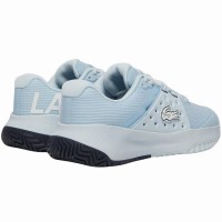 Zapatillas Lacoste Power Serve 125 Azul Claro Mujer