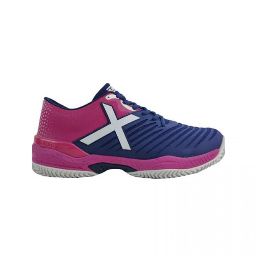 Zapatillas Munich Padx 33 Azul Marino Fucsia
