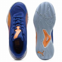 Zapatillas Puma Momo Gonzalez Nova Court Azul Naranja