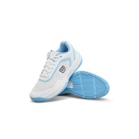 Tênis femininos Wilson Courtglide White Sky Blue